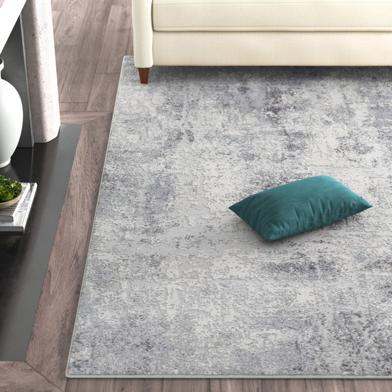 Greyleigh™ Framingham Performance Gray Rug & Reviews Wayfair